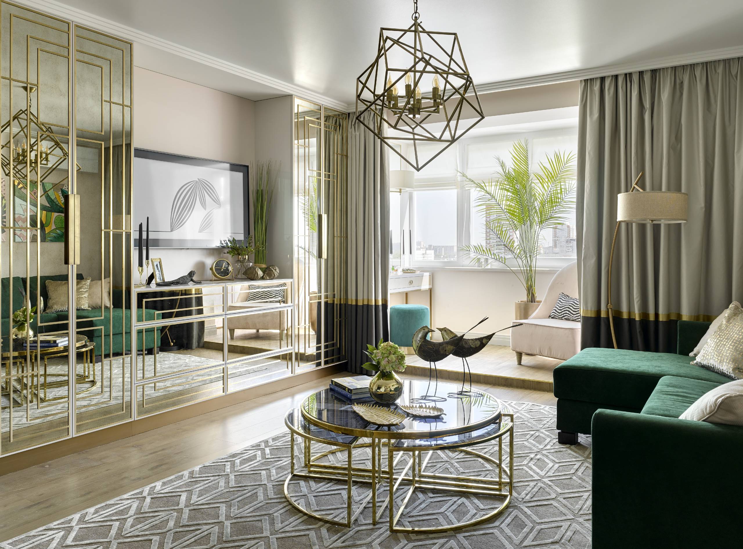 Houzz тур: «Однушка» с мотивами тропиков