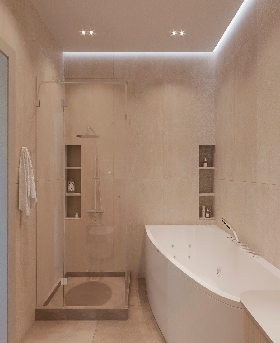 Квартира для молодой семьи в стиле эклектика