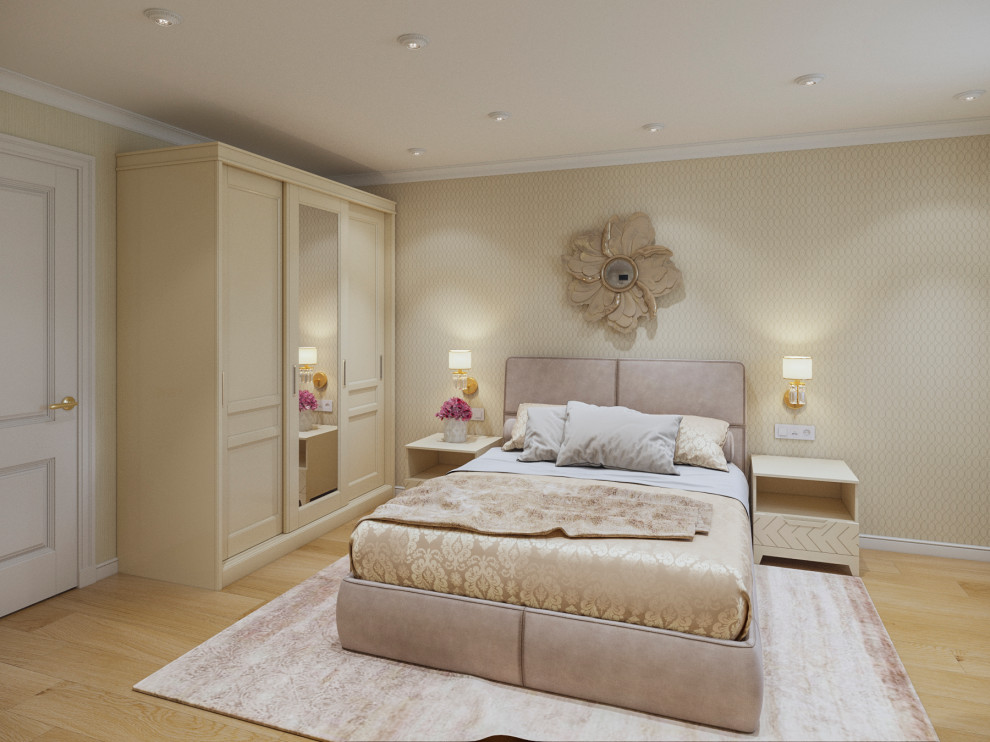 Спальня неоклассика