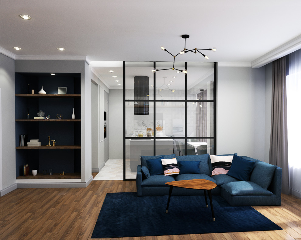 Обложка проекта: Интерьер квартиры 92 м2 ЖК Испанские кварталы