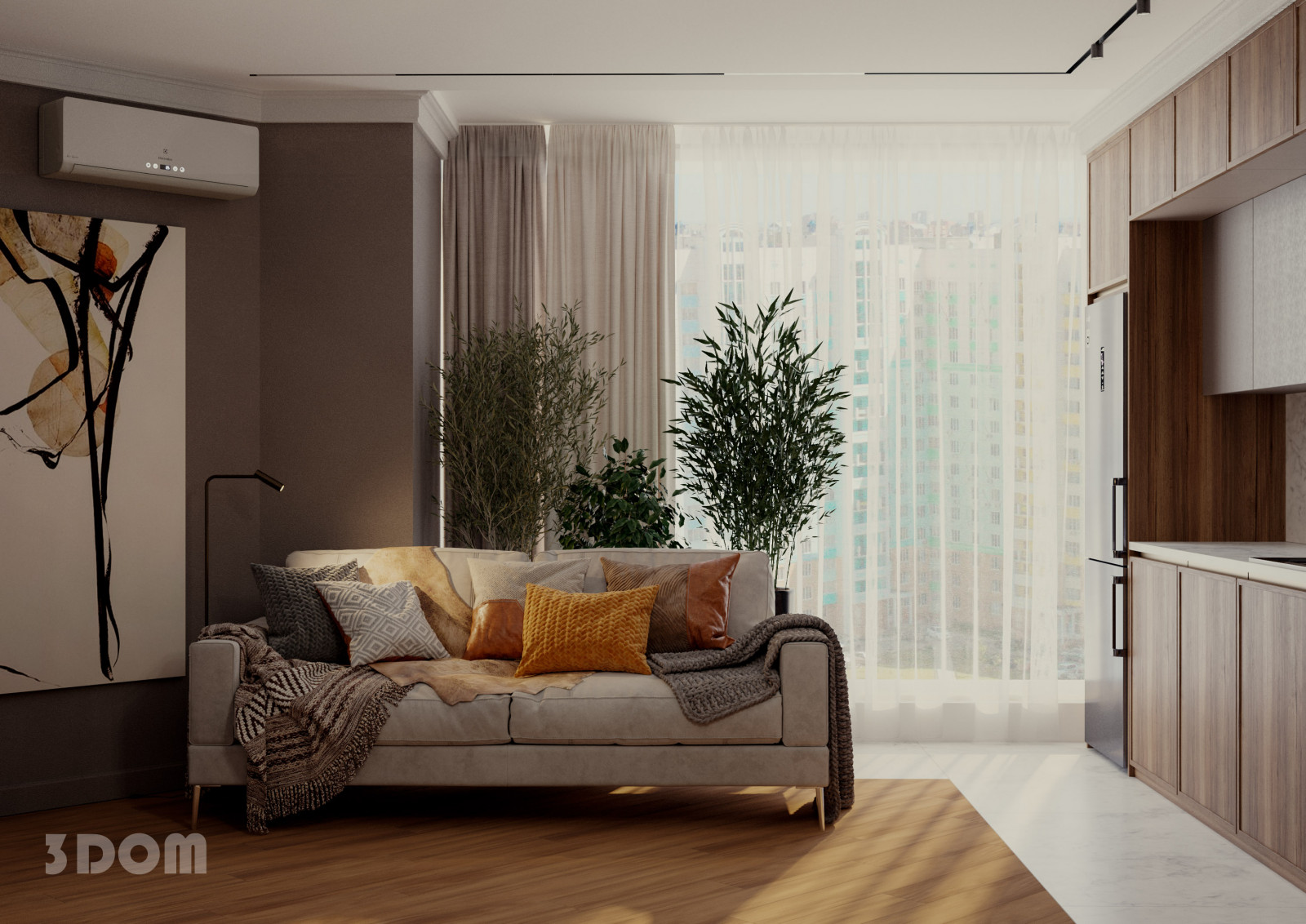 КВАРТИРА ЖК "МАРШАЛ" 60кв.м | 3DOM