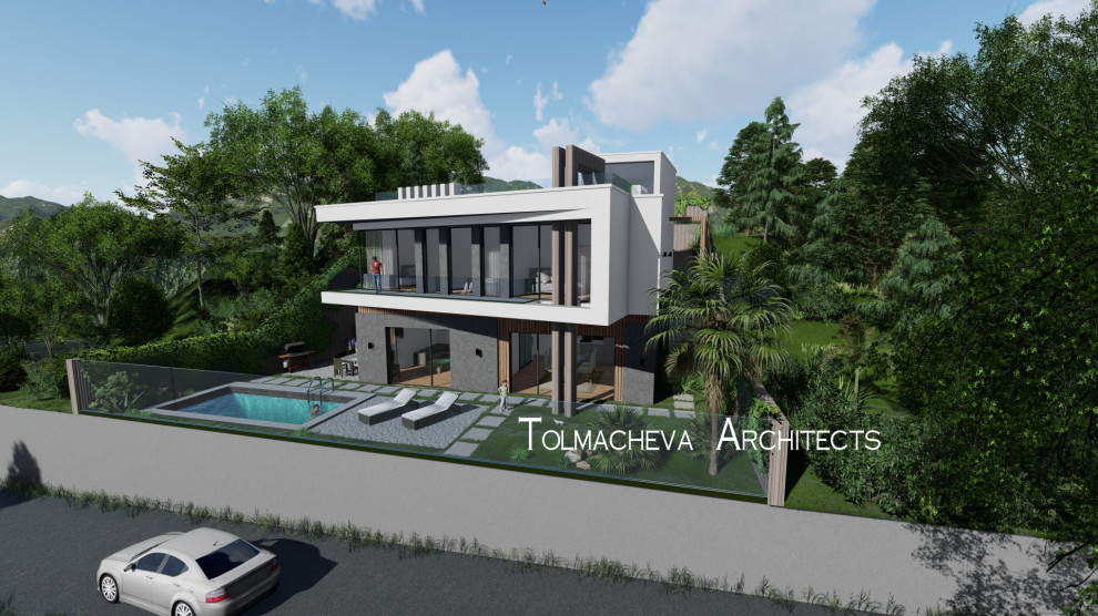 Частный жилой дом в Сочи