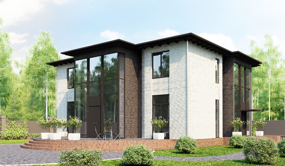 Обложка проекта: Загородный жилой дом в п.Зеленая роща