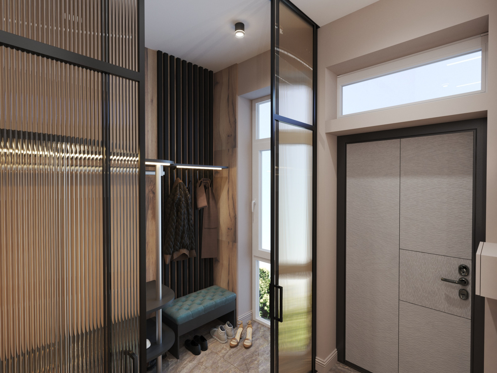 Дизайн проект прихожей