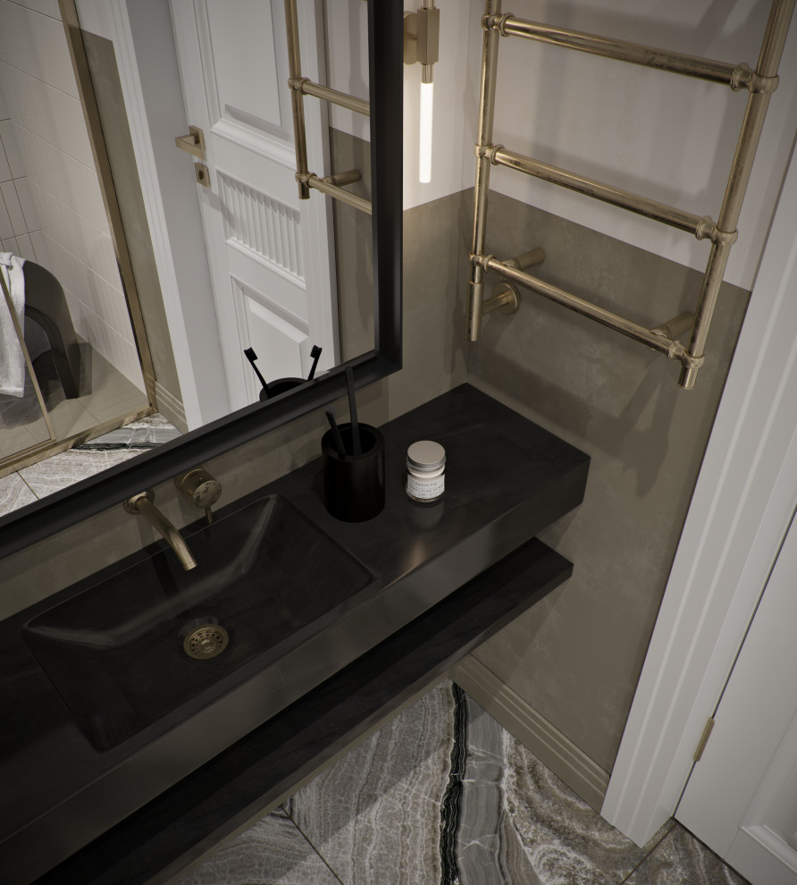 Санузел в коттедже