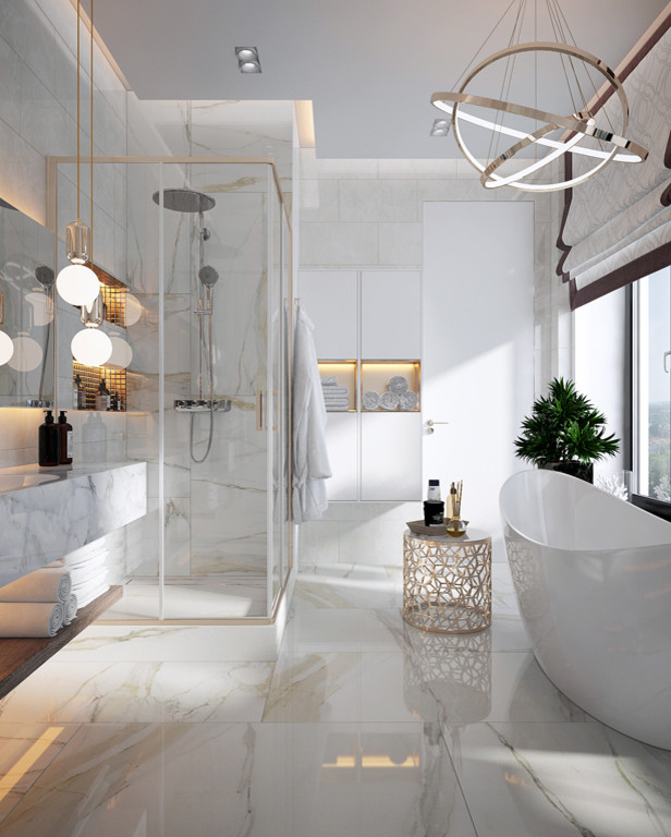 Квартира, где ванная с окном