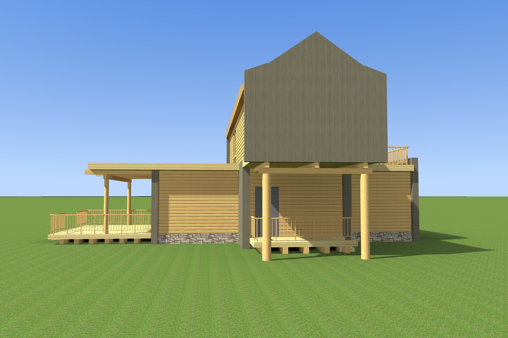 дома_Русский стиль