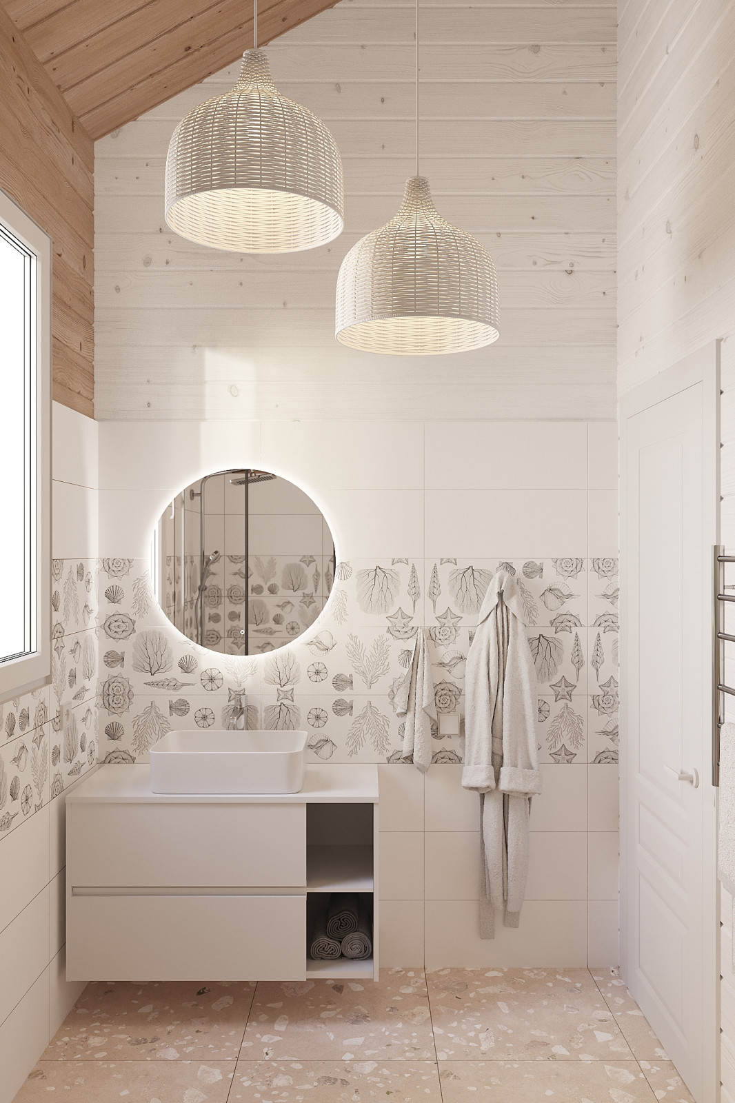 Проект -домик у моря на базе отдыха Русь