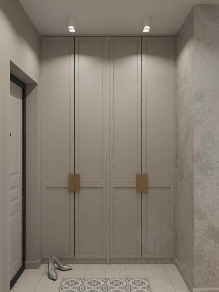 Дизайн-проект однокомнатной квартиры 40 кв.м в Марьино в ЖК «Домашний»