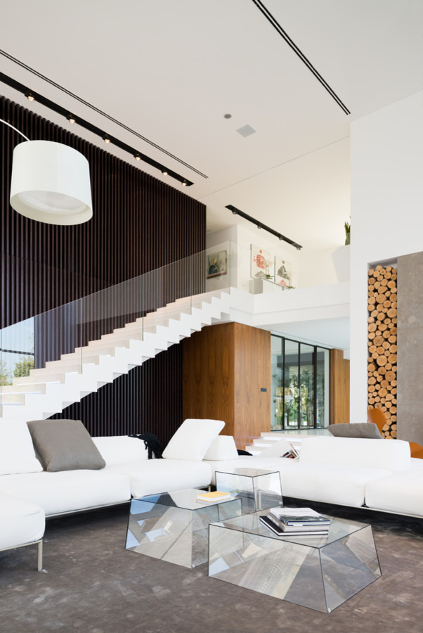 Houzz тур: Современная вилла в диалоге с подмосковной природой