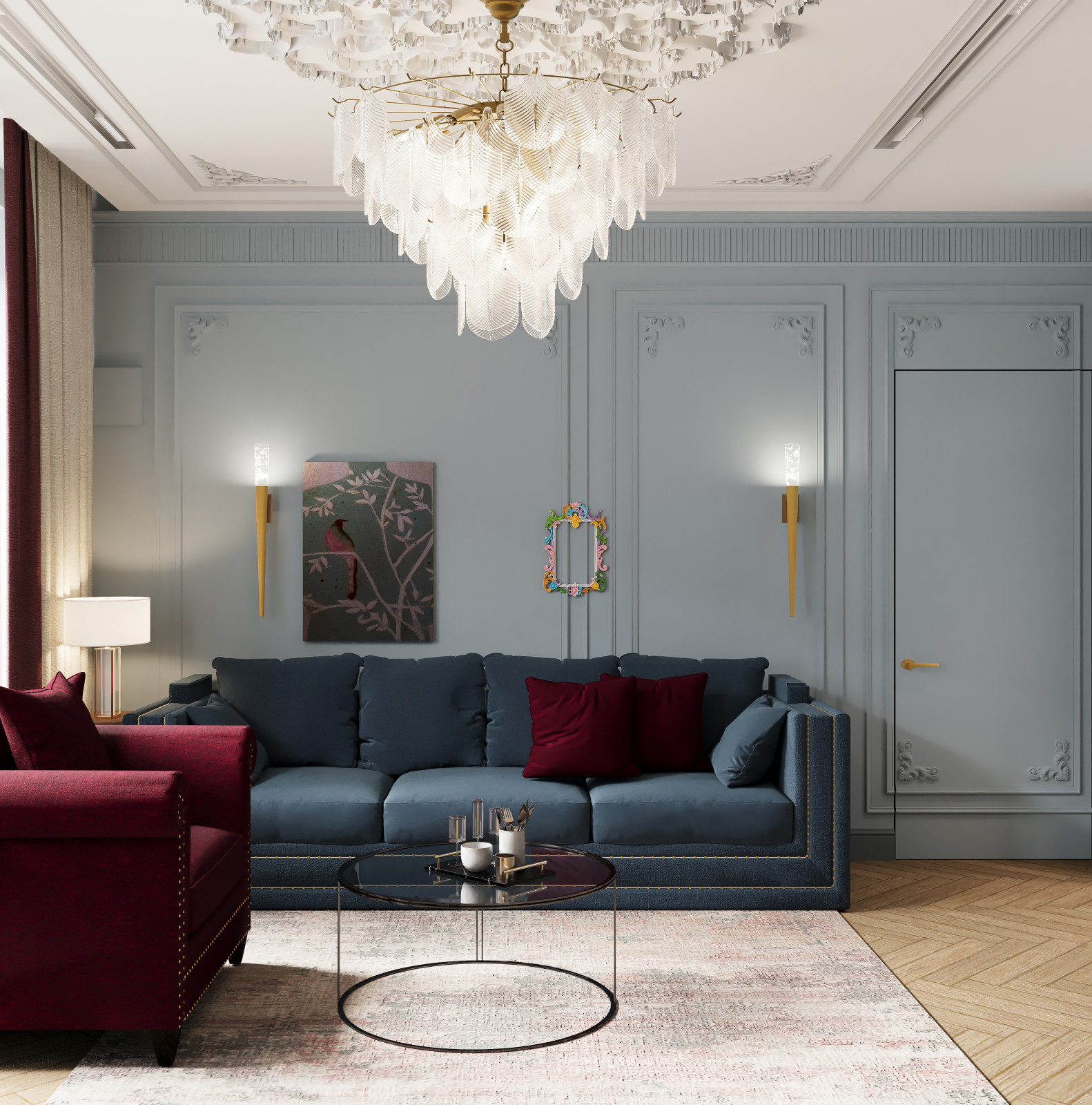 Обложка проекта: Дизайн проект ЖК Московский г.Санкт-Петербург