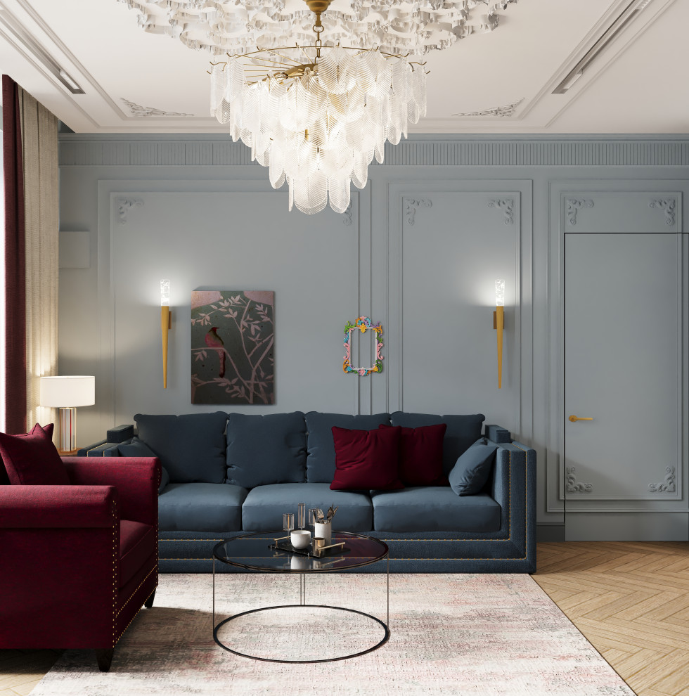 Обложка проекта: Дизайн проект ЖК Московский г.Санкт-Петербург