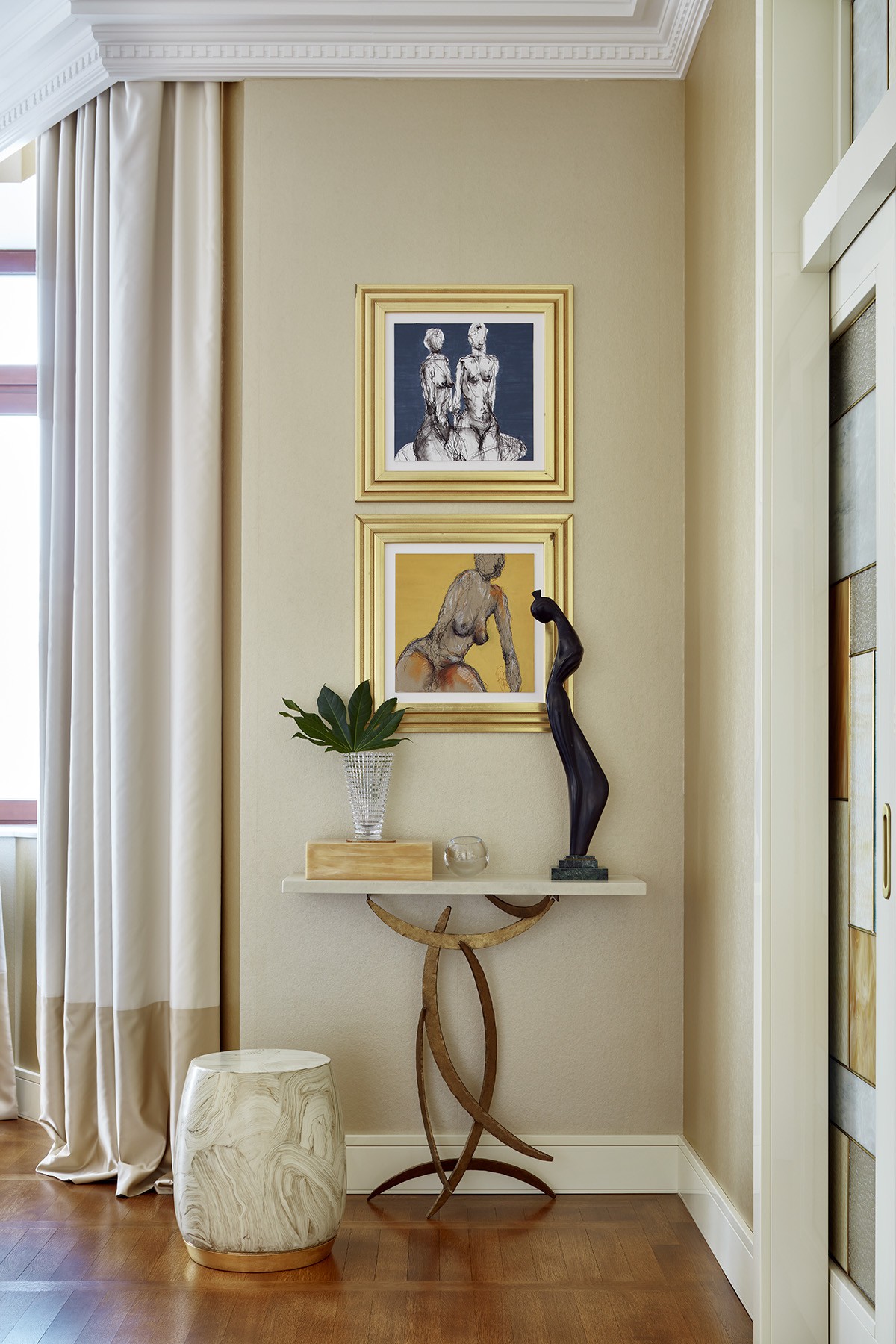 Современная квартира с элементами ар-деко