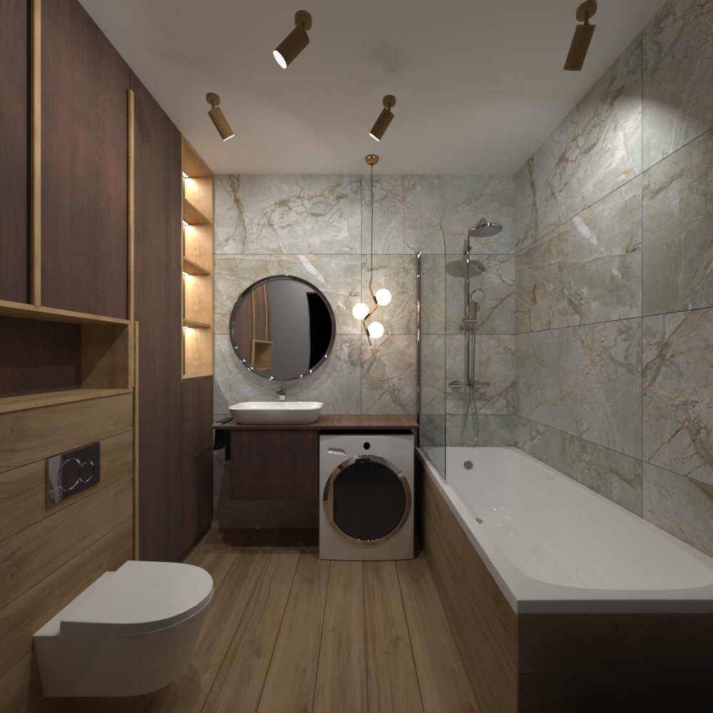 Ванные комнаты.