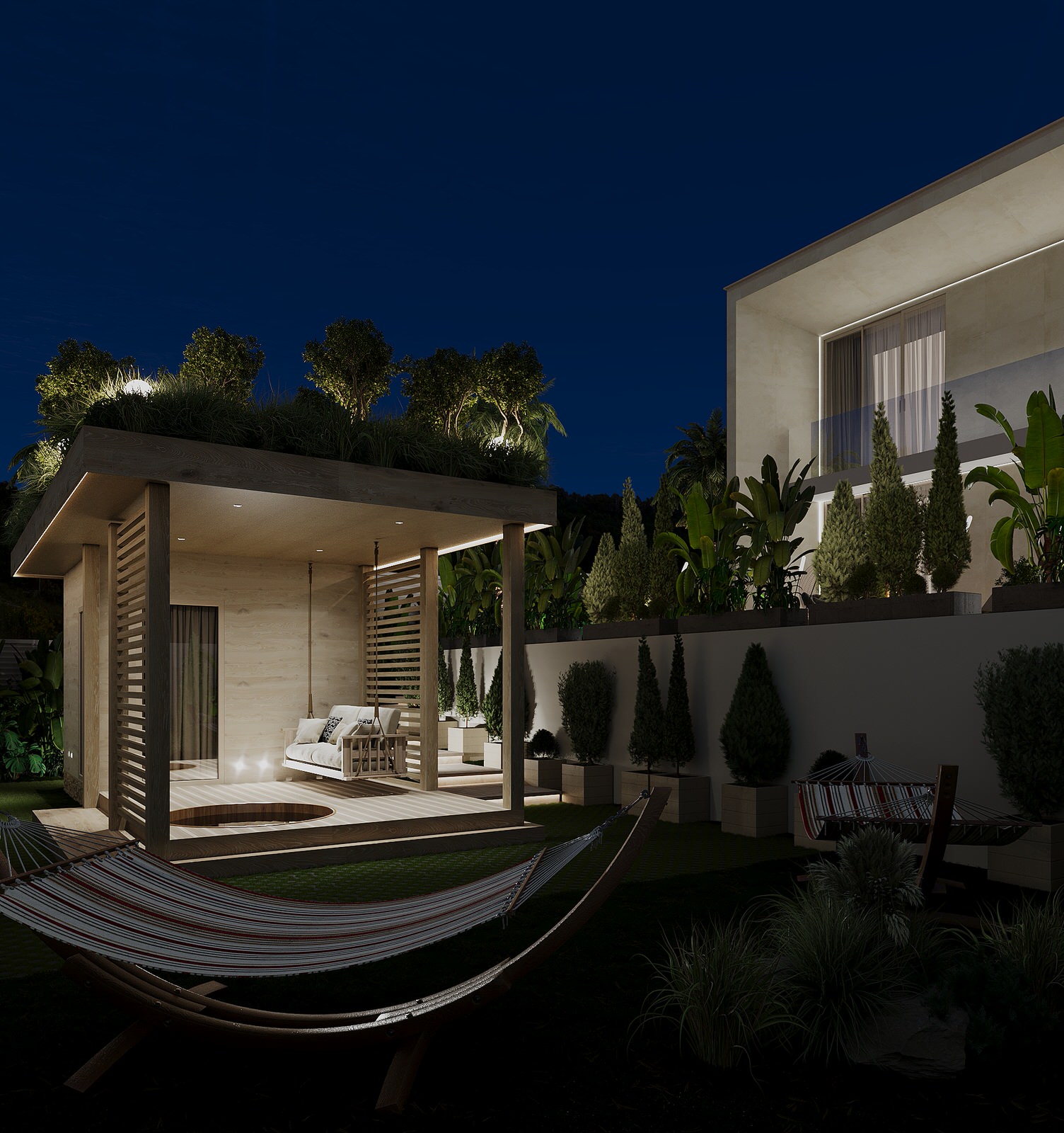 Архитектурный проект 2-ух этажной MINIVILLI.terra