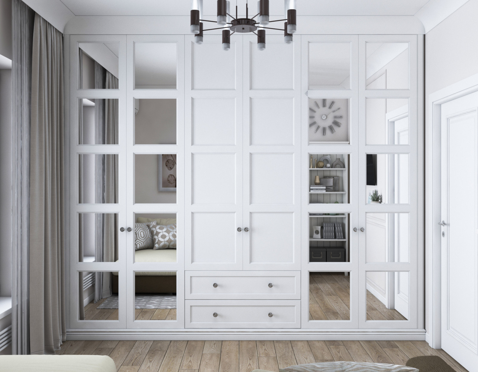 Готовый интерьер в частном доме г. Волгоград (Дизайн-проект)