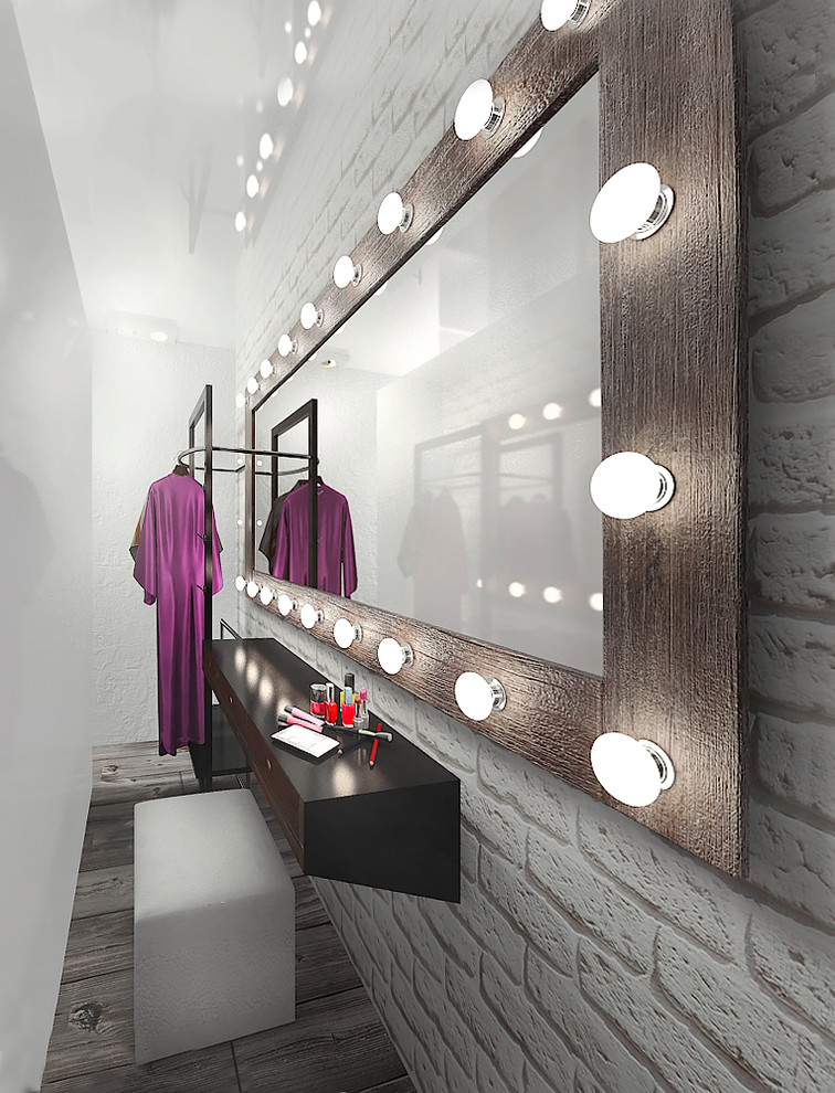 интерьер квартиры в стиле лофт