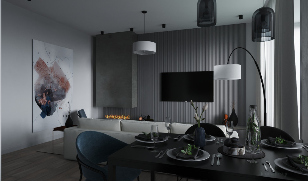 Кухня-гостиная