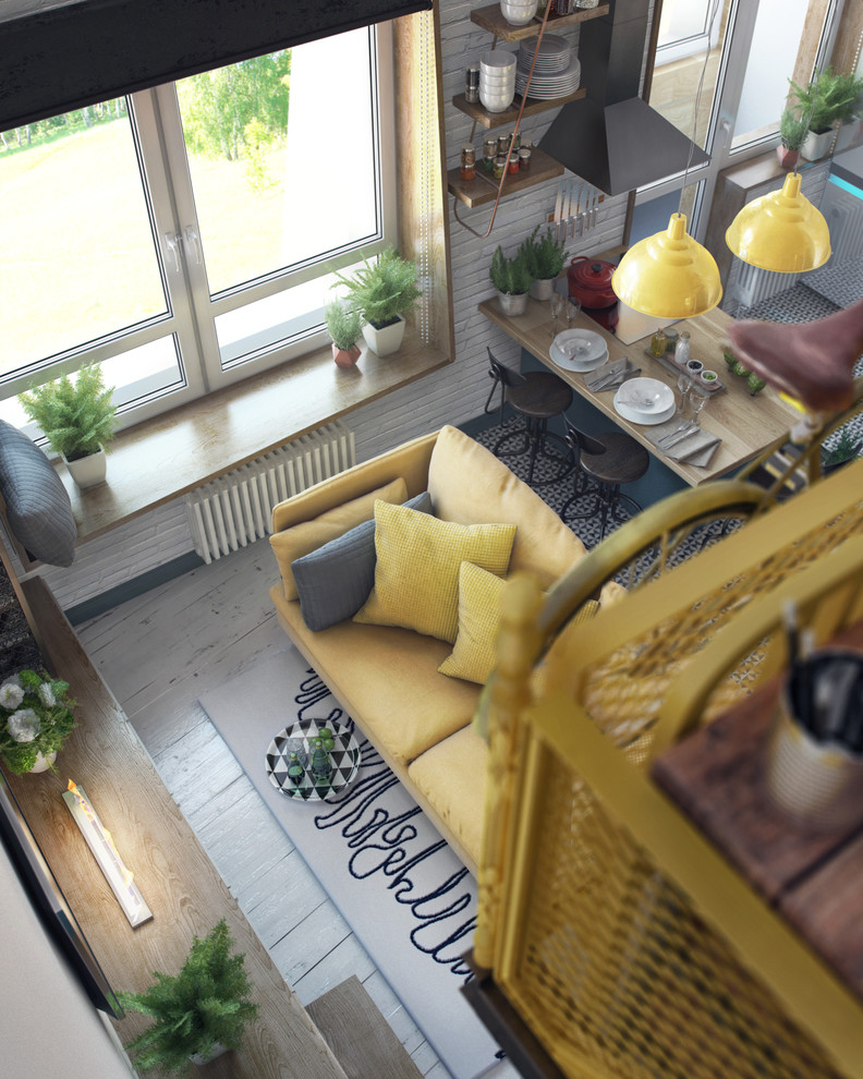 Яркий чердак