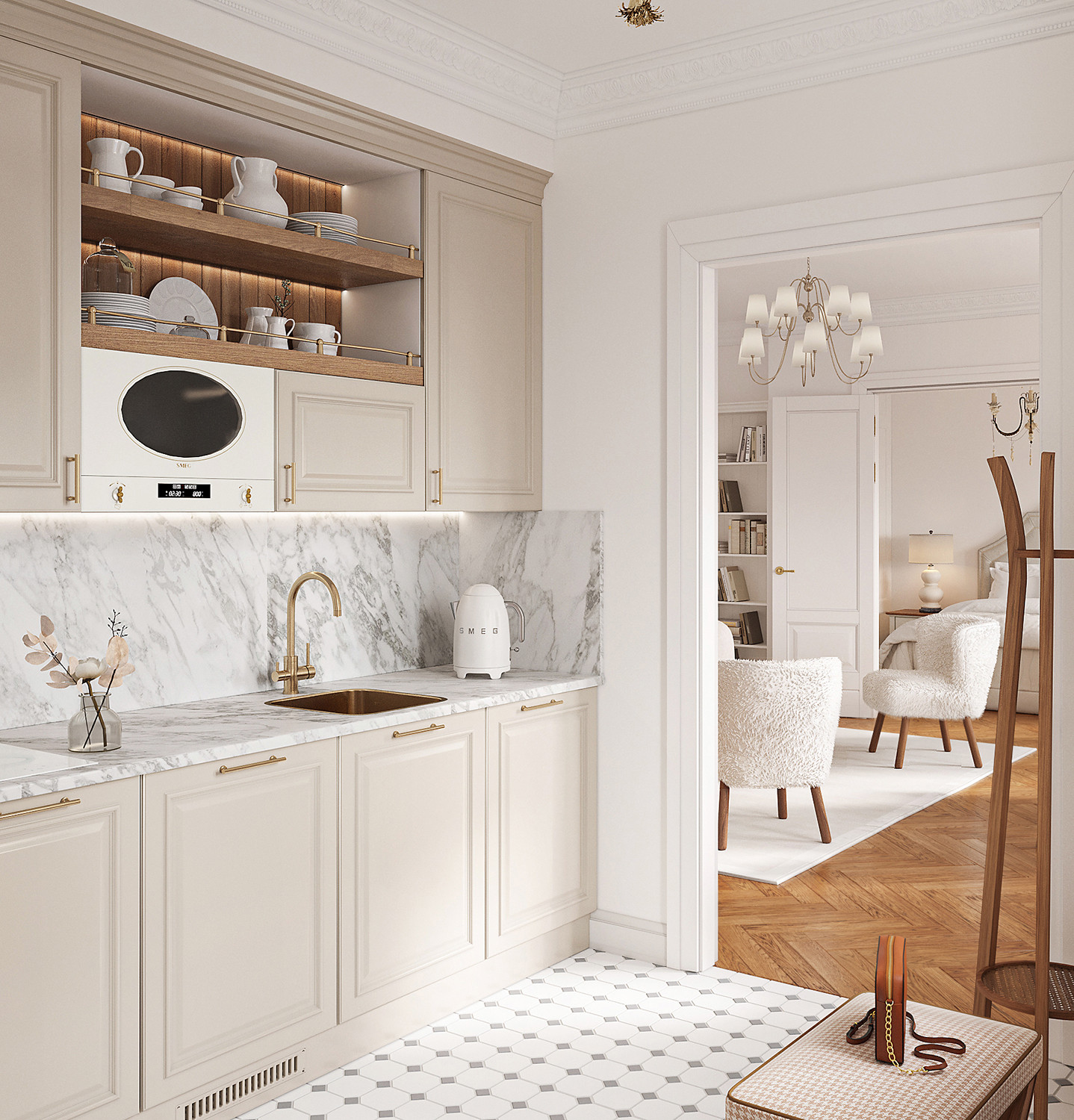 Визуализация квартиры в Санкт-Петербурге