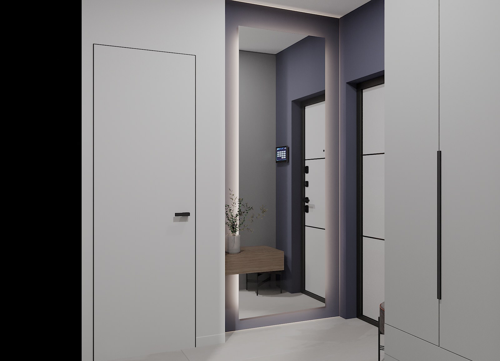 кухня коридор ЖК Европейский