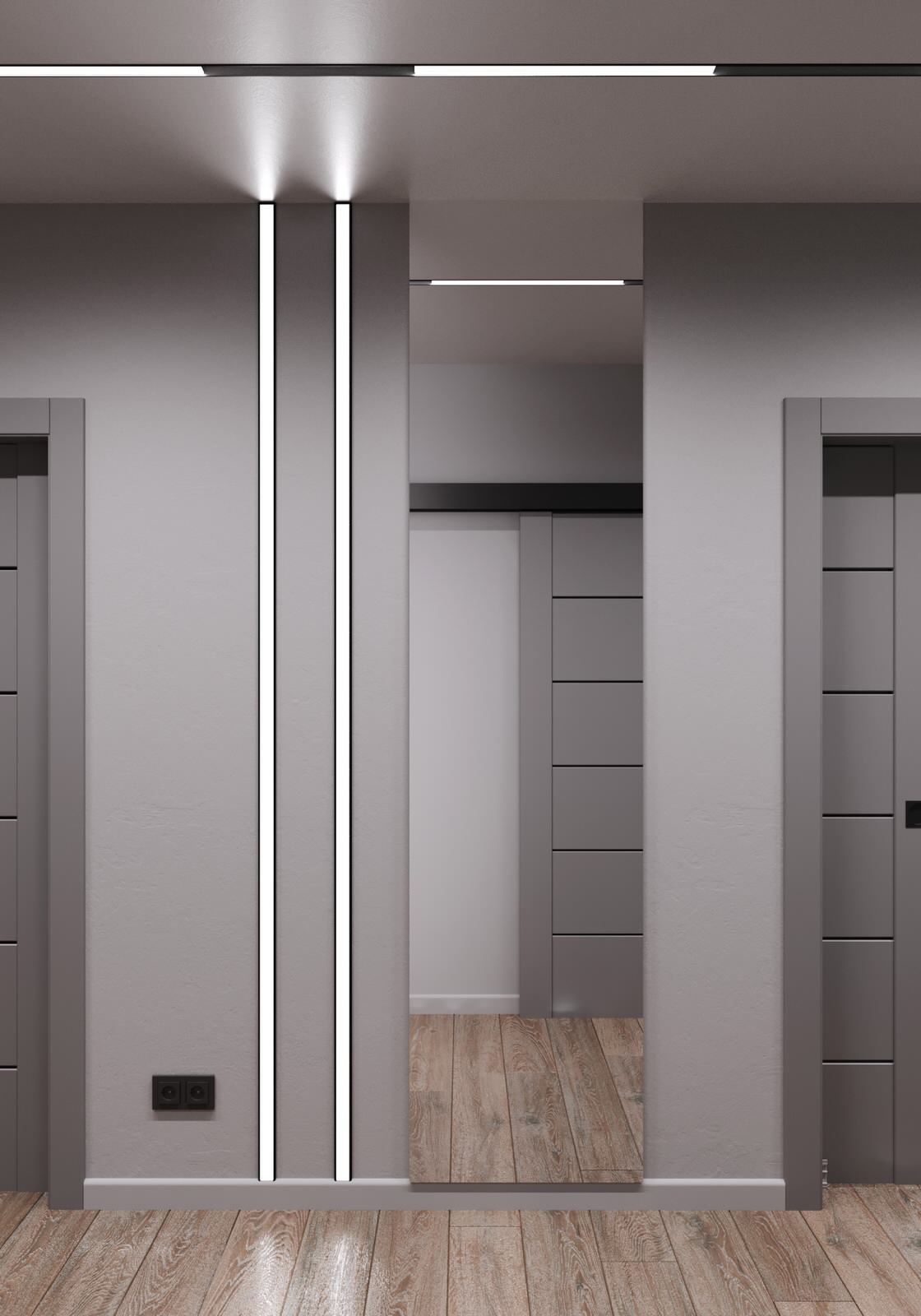 3-х комнатная квартира в одном стиле