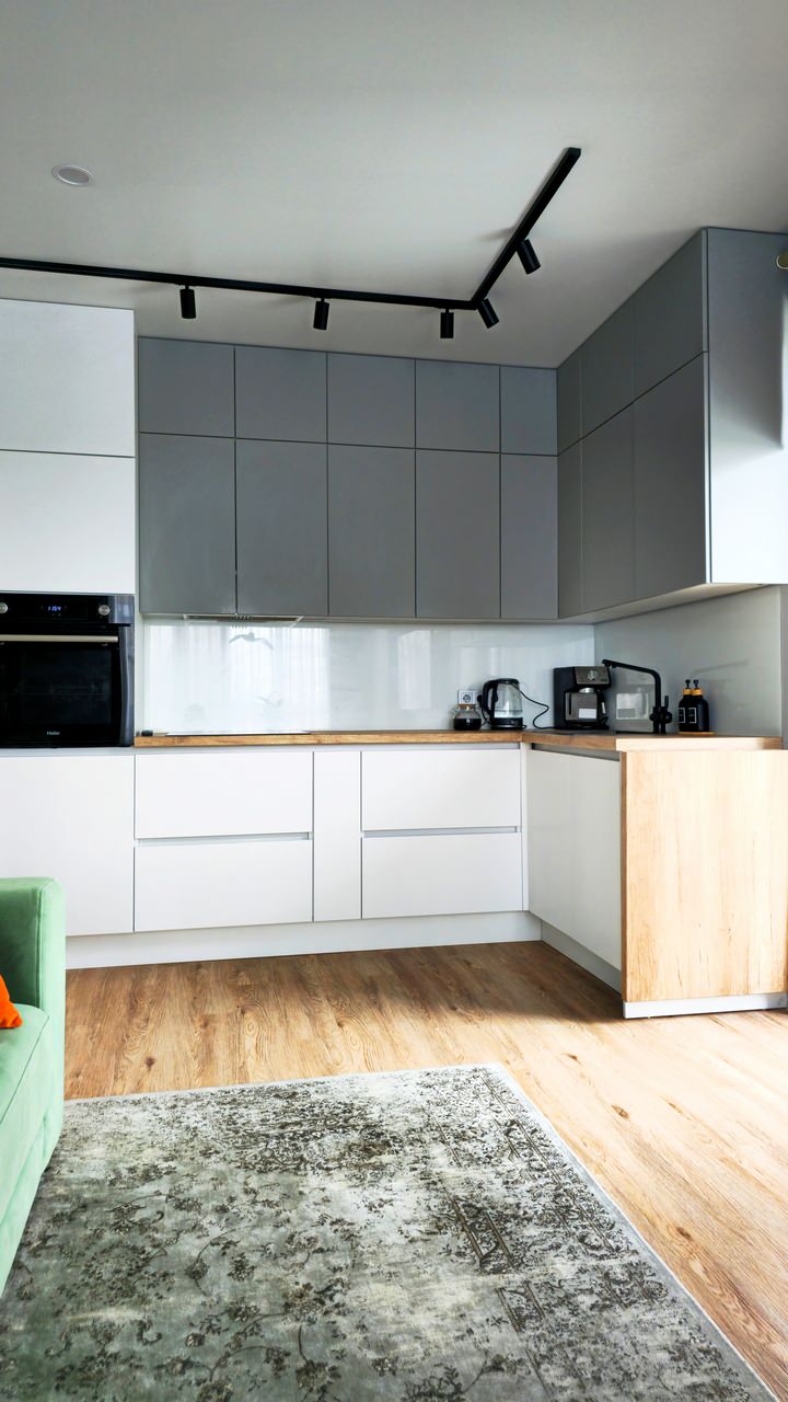 Квартира с цветными акцентами