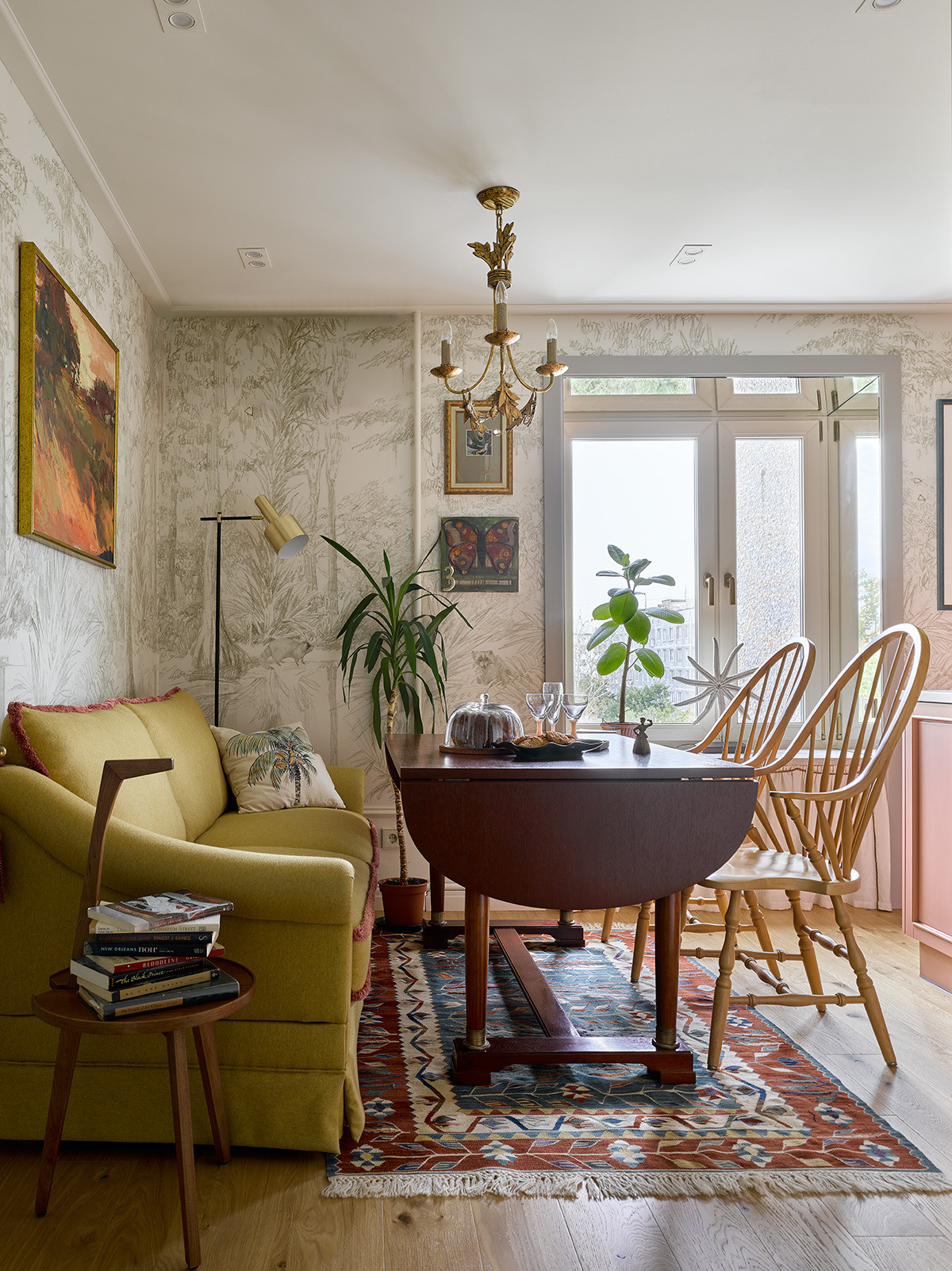 В гостях: Квартира для семьи дизайнера в духе американского Юга