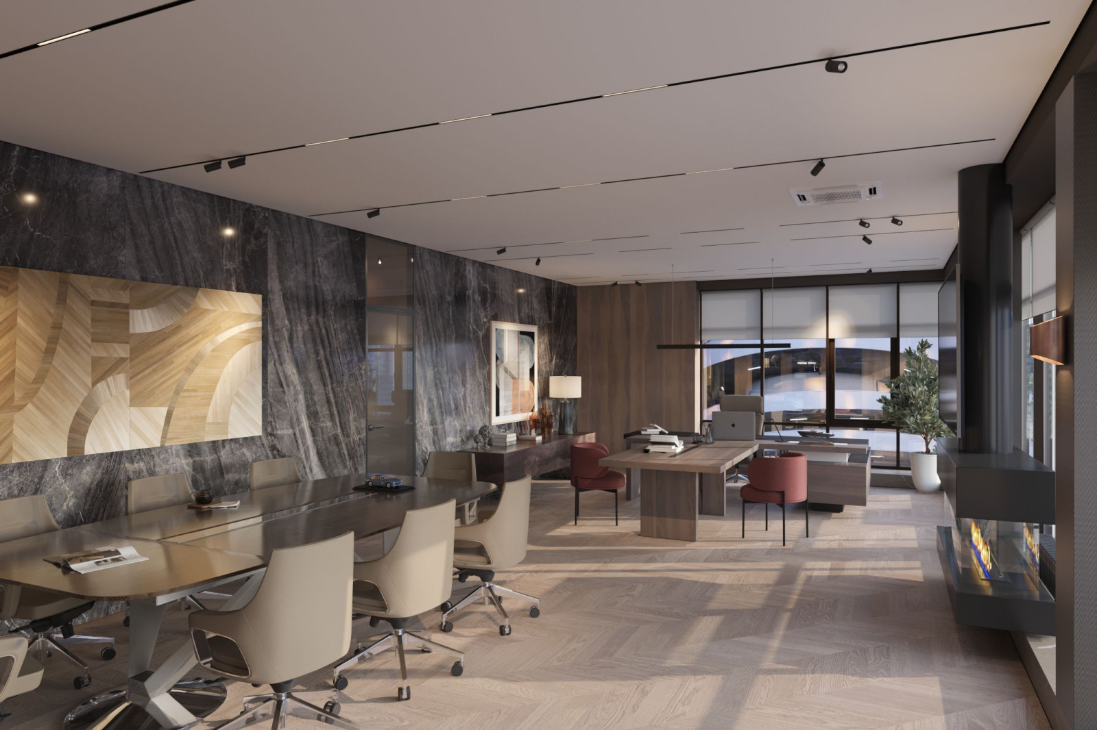 интерьер офиса агрофирмы