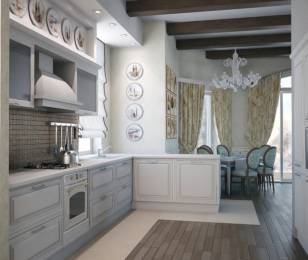 Обложка проекта: Выполнение интерьера коттеджа. Отделочные работы под ключ.