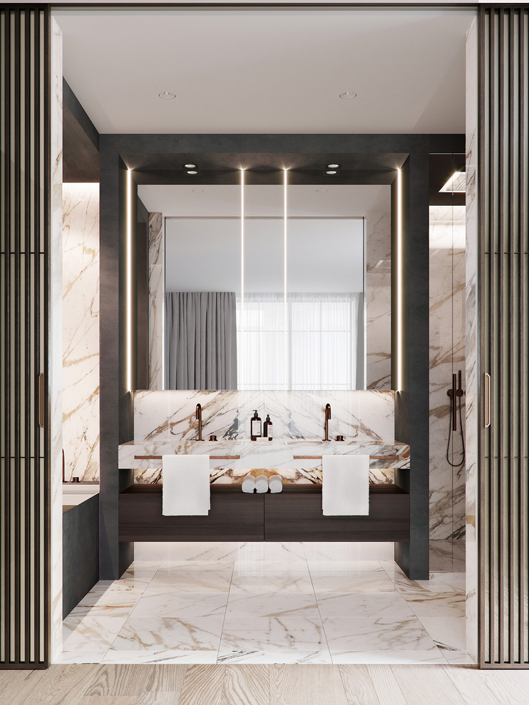 Дерево, камень и медь