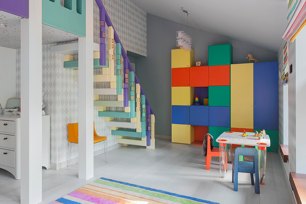 Детская зона в загородном доме