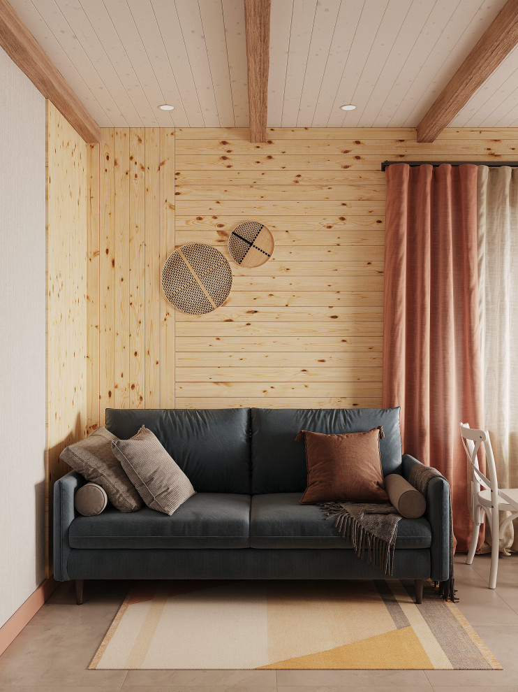 Небольшая частная баня 50 кв.м