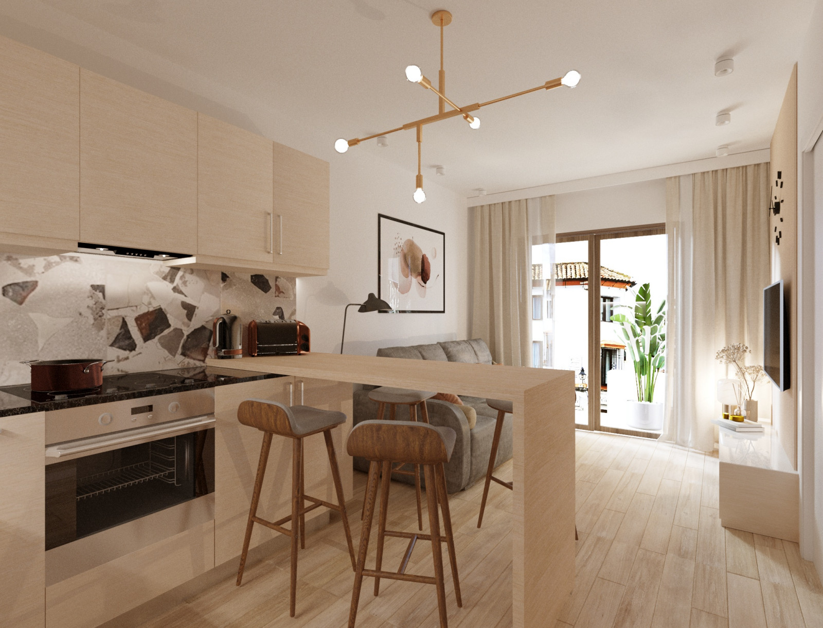 Квартира на морском побережье