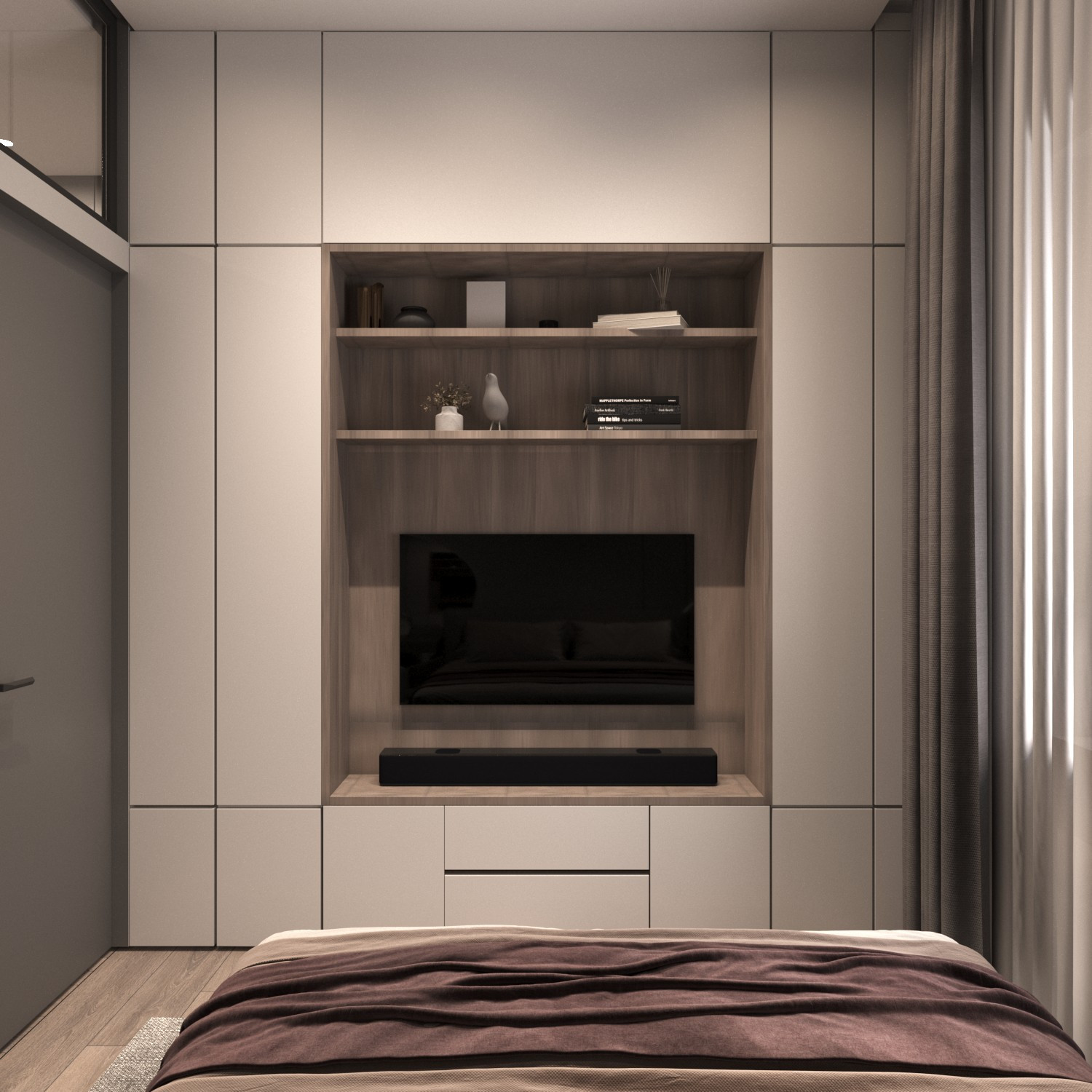 Дизайн-проект квартиры 46м2. Минимализм