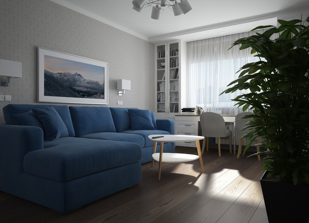 Дизайн проект 3х комнатной квартиры на Зеленоградской, Москва