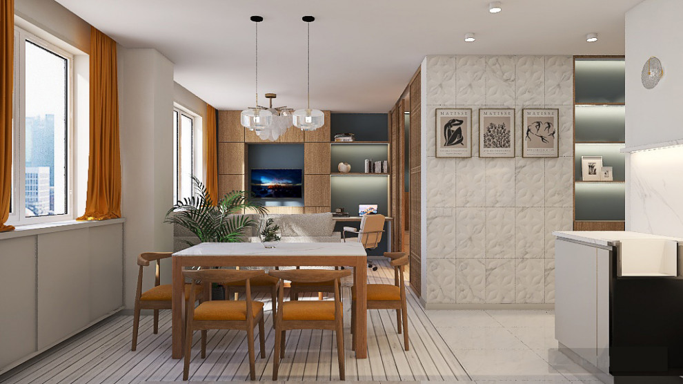 Проект квартиры-студии