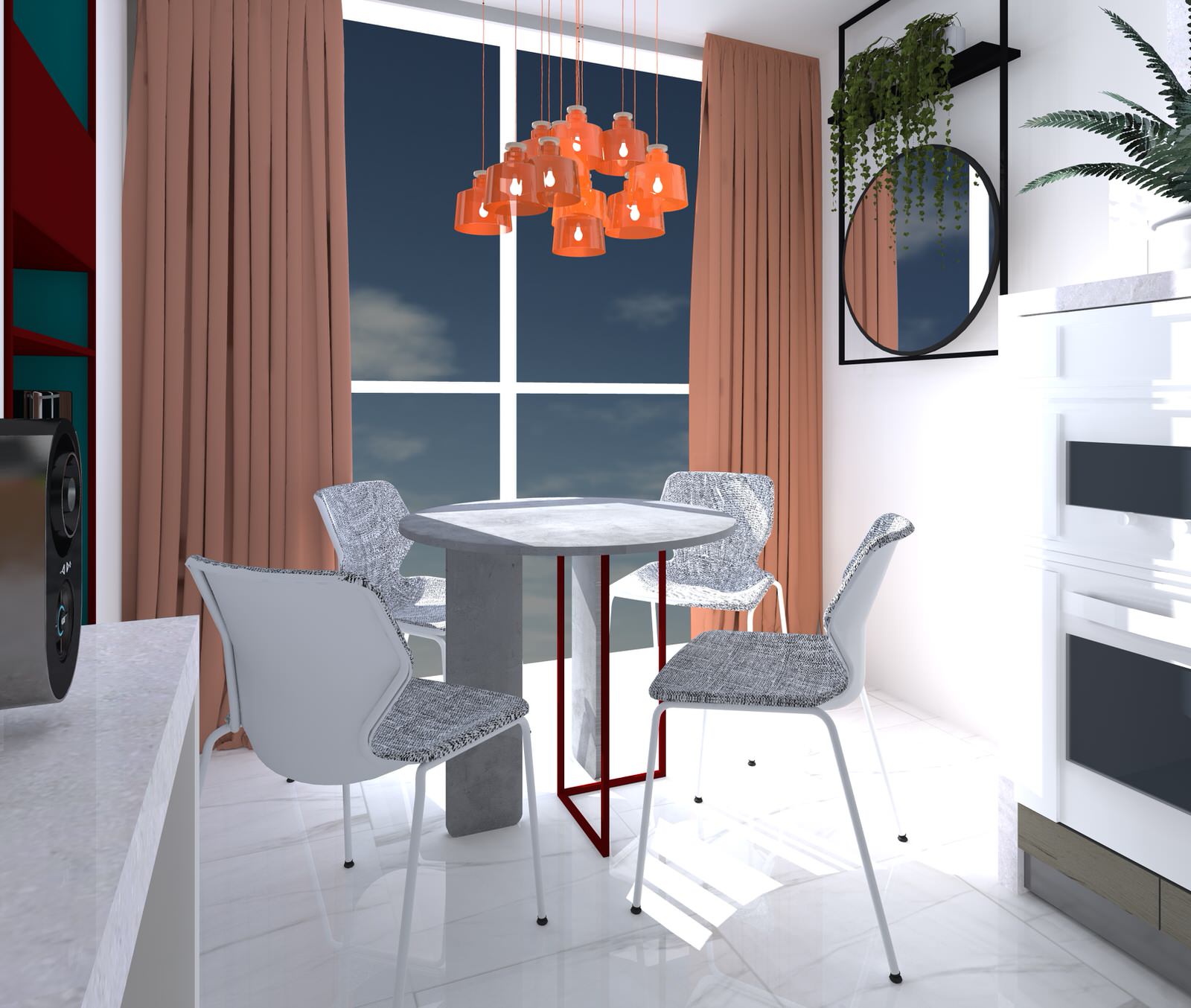 Косметический ремонт в современном стиле со скандинавскими элементами