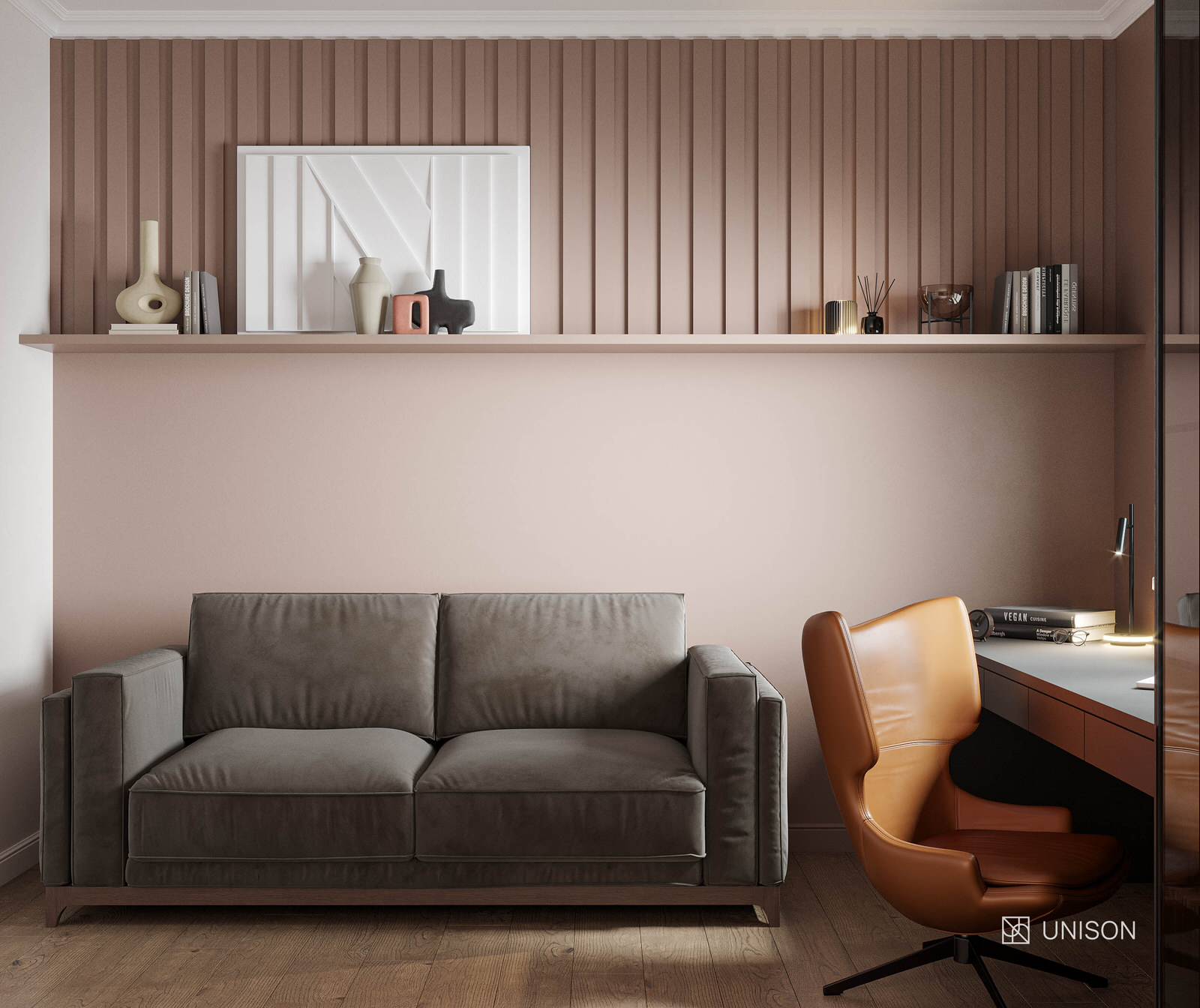 Кабинет в частном доме Семилукского района Воронежской обл.