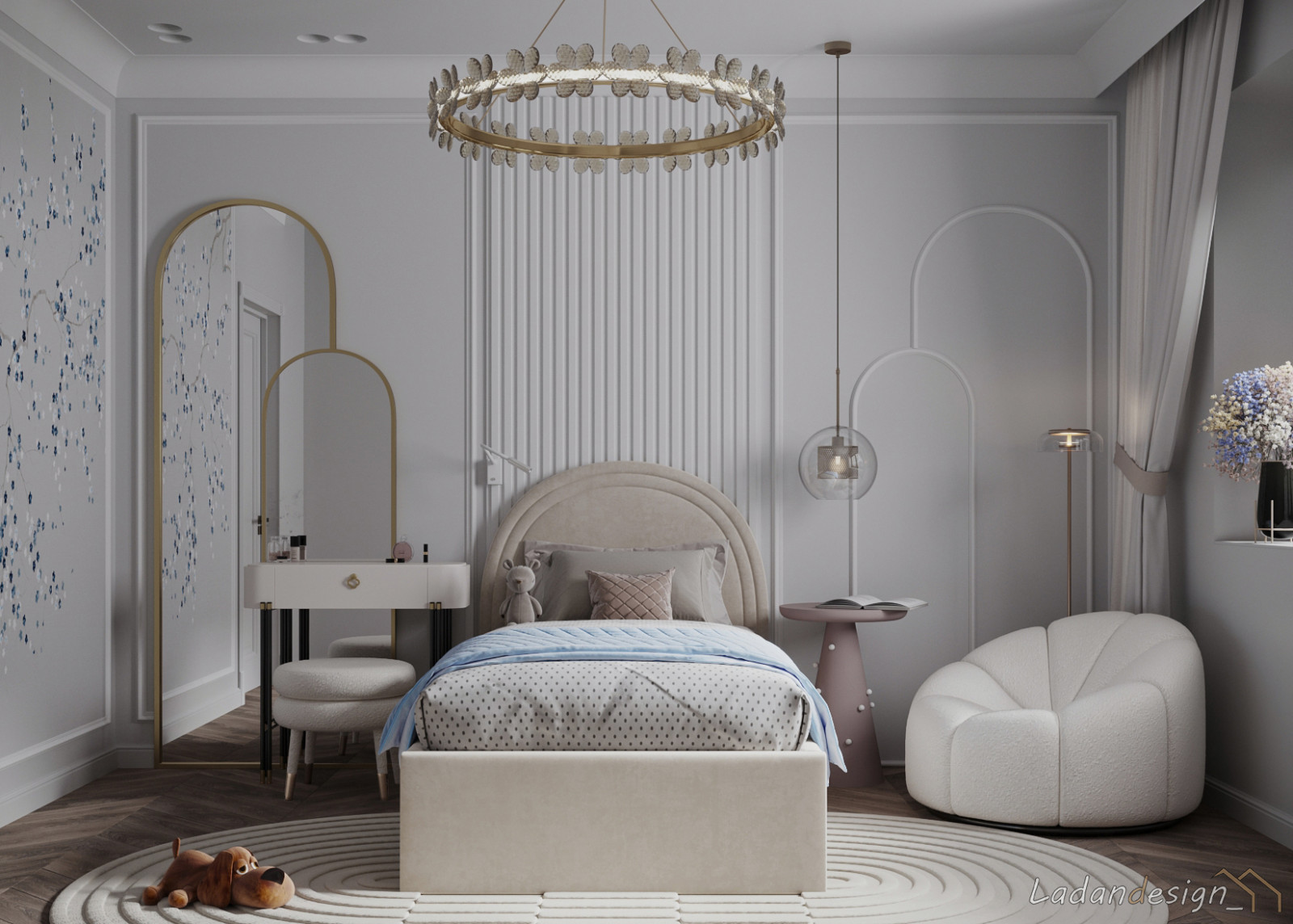 Детская для юной леди