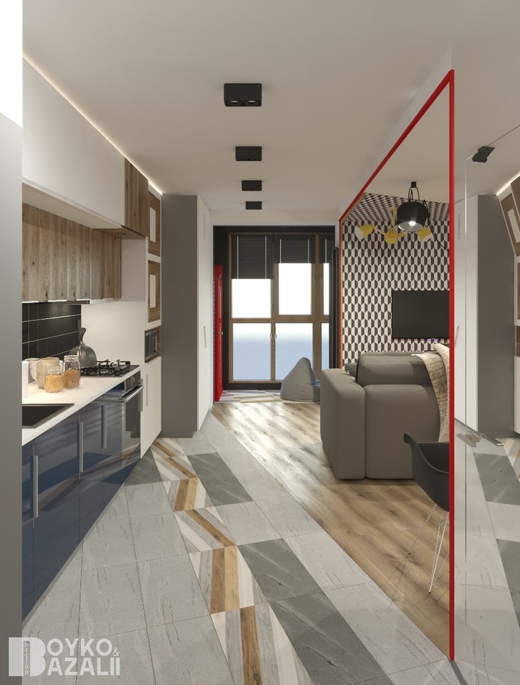 Обложка проекта: Однокомнатная квартира для холостяка