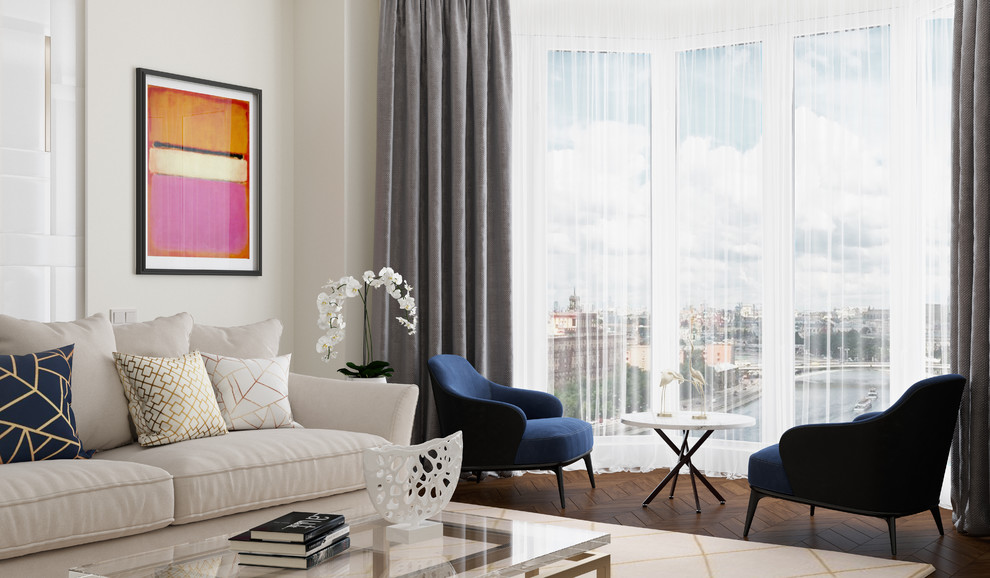 Обложка проекта: Квартира с видом на набережную