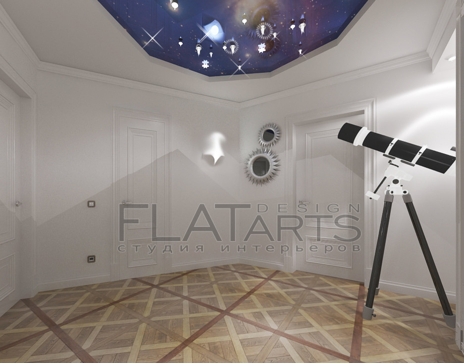 Дизайн 3-ной квартиры в стиле арт деко