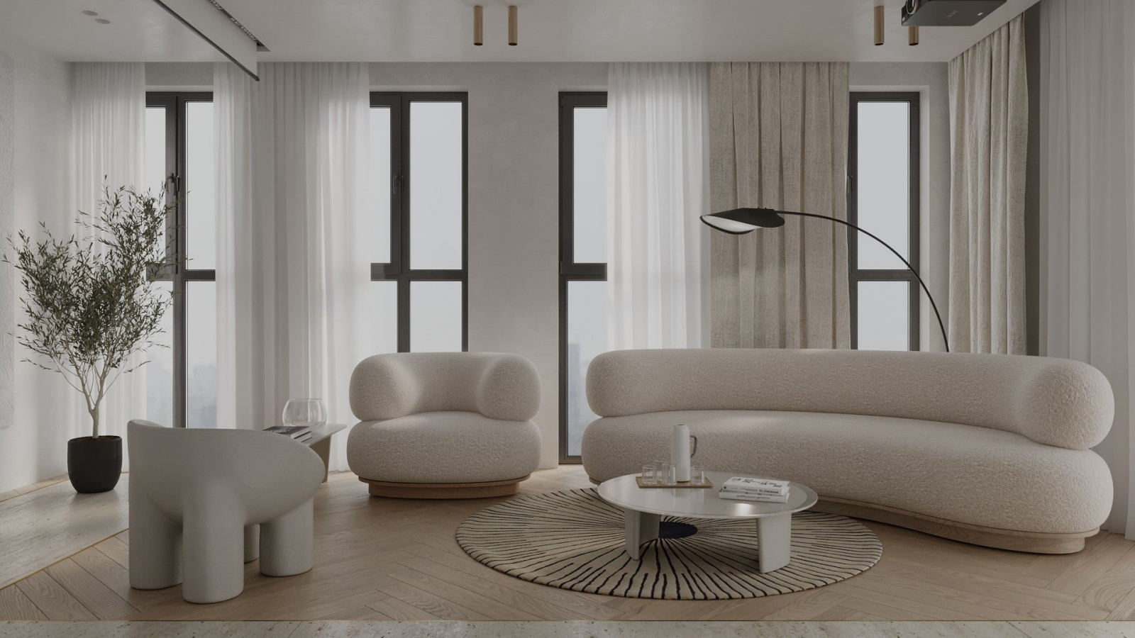 Обложка проекта: Quite Chicago Apartment