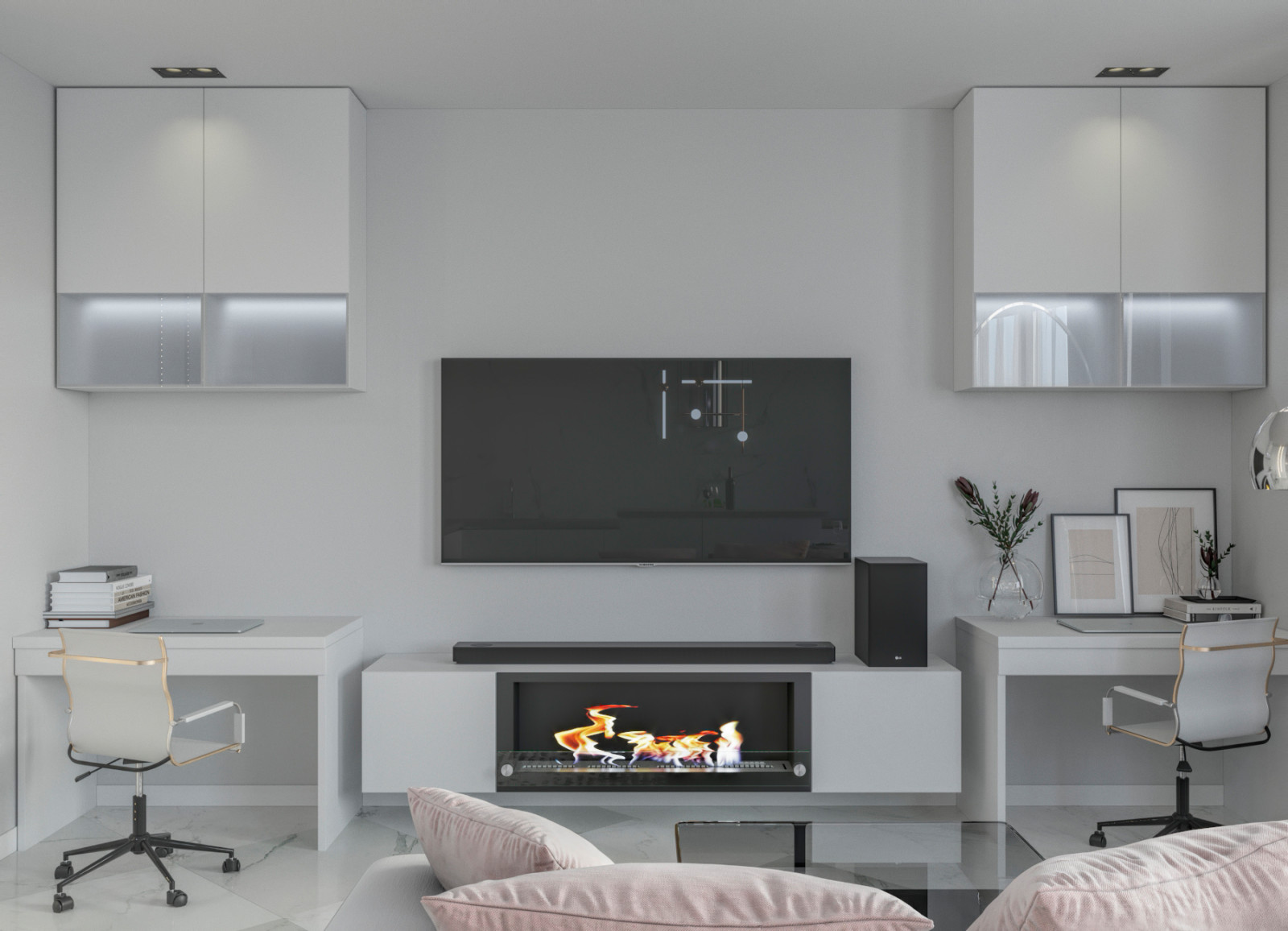 Квартира в нейтральных тонах в ЖК Царская площадь