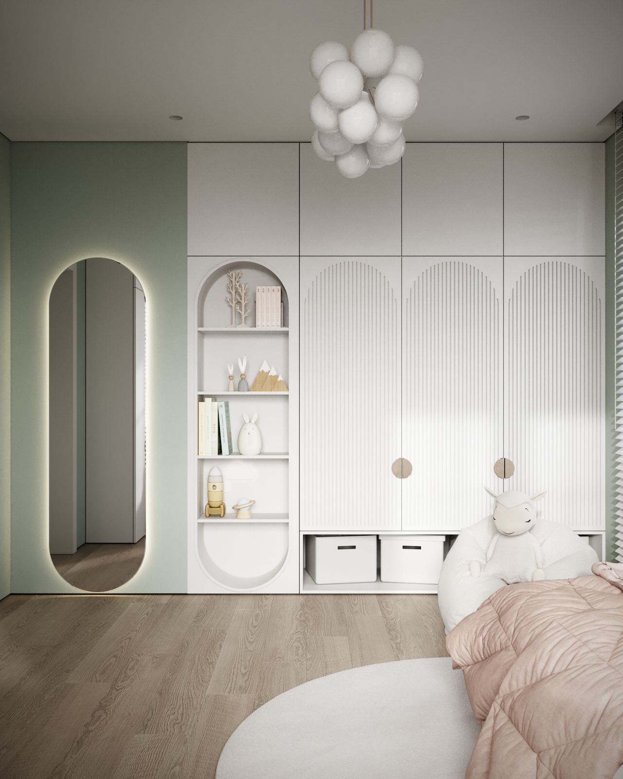 Дизайн-проект частного дома, расположенного в уютном спальном районе