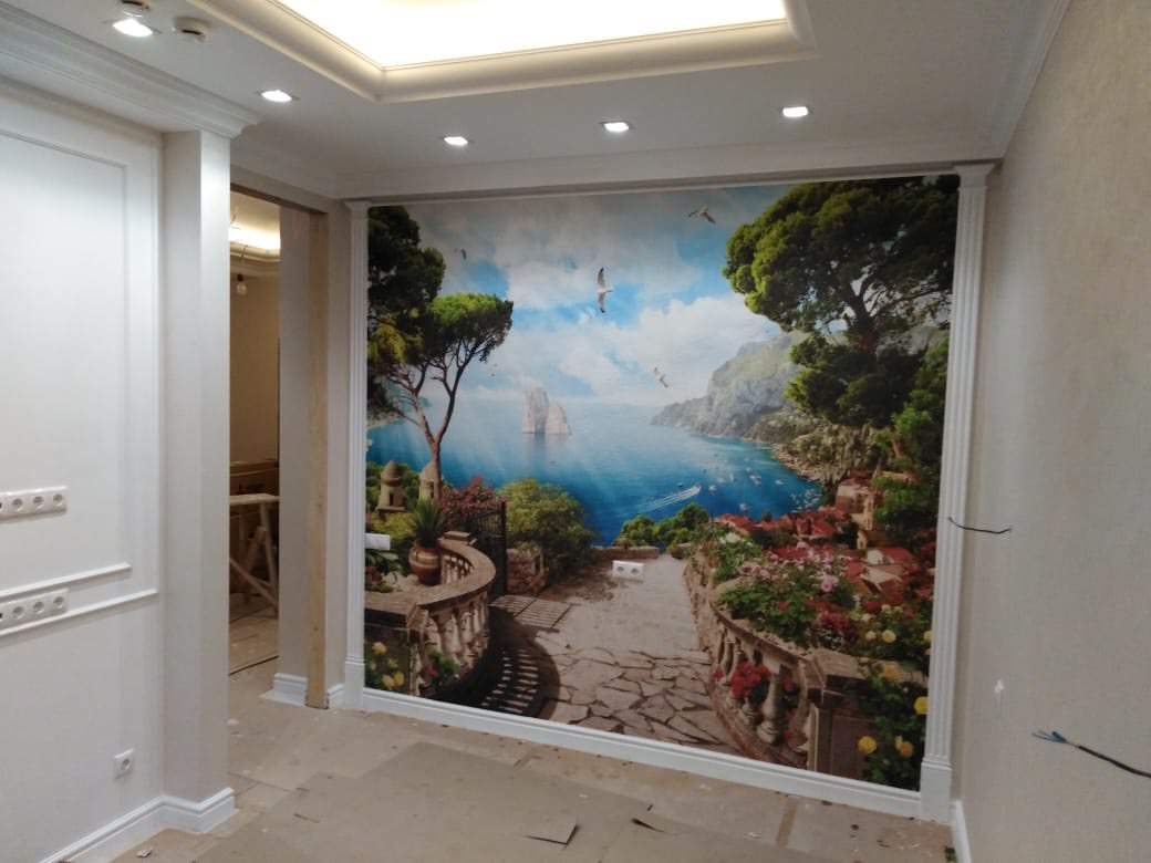 Фото с проектов в процессе монтажа