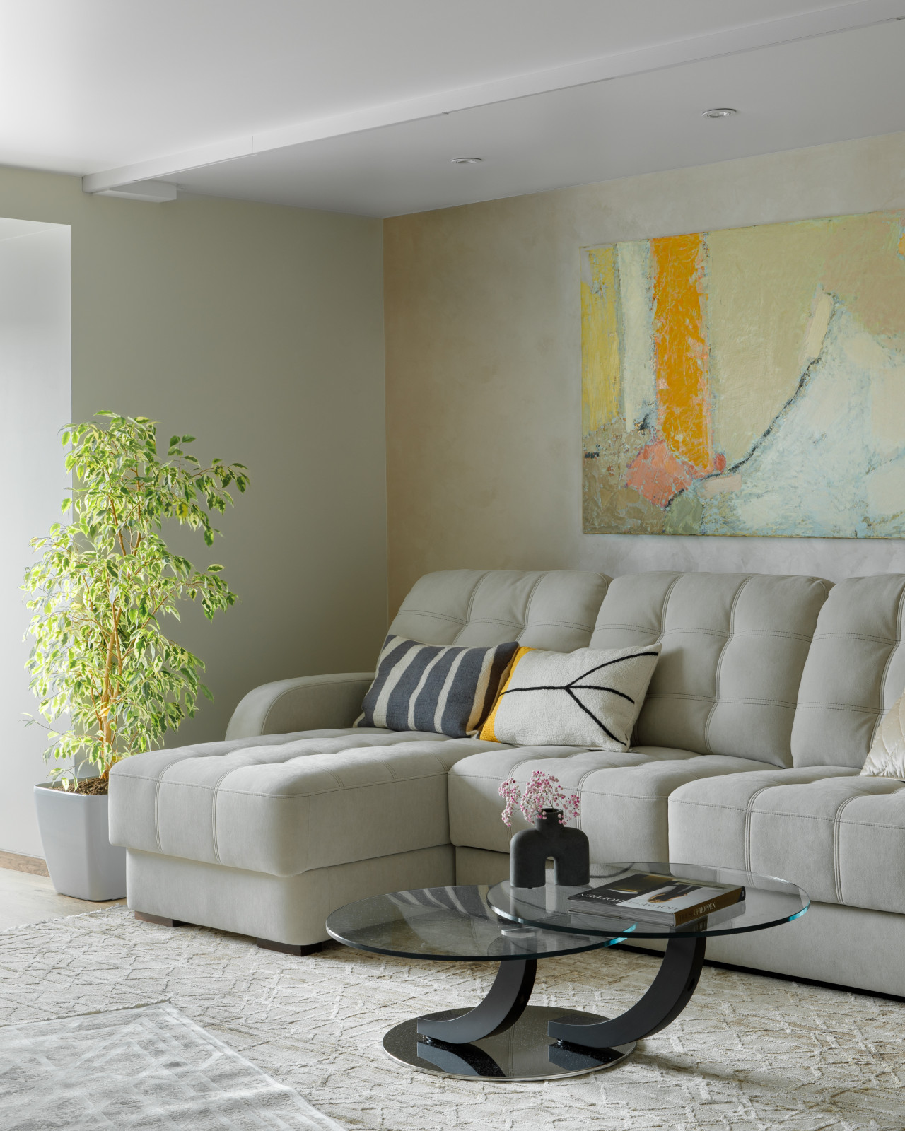 Фото реализованного интерьера 3-х комнатной квартиры г. Находка