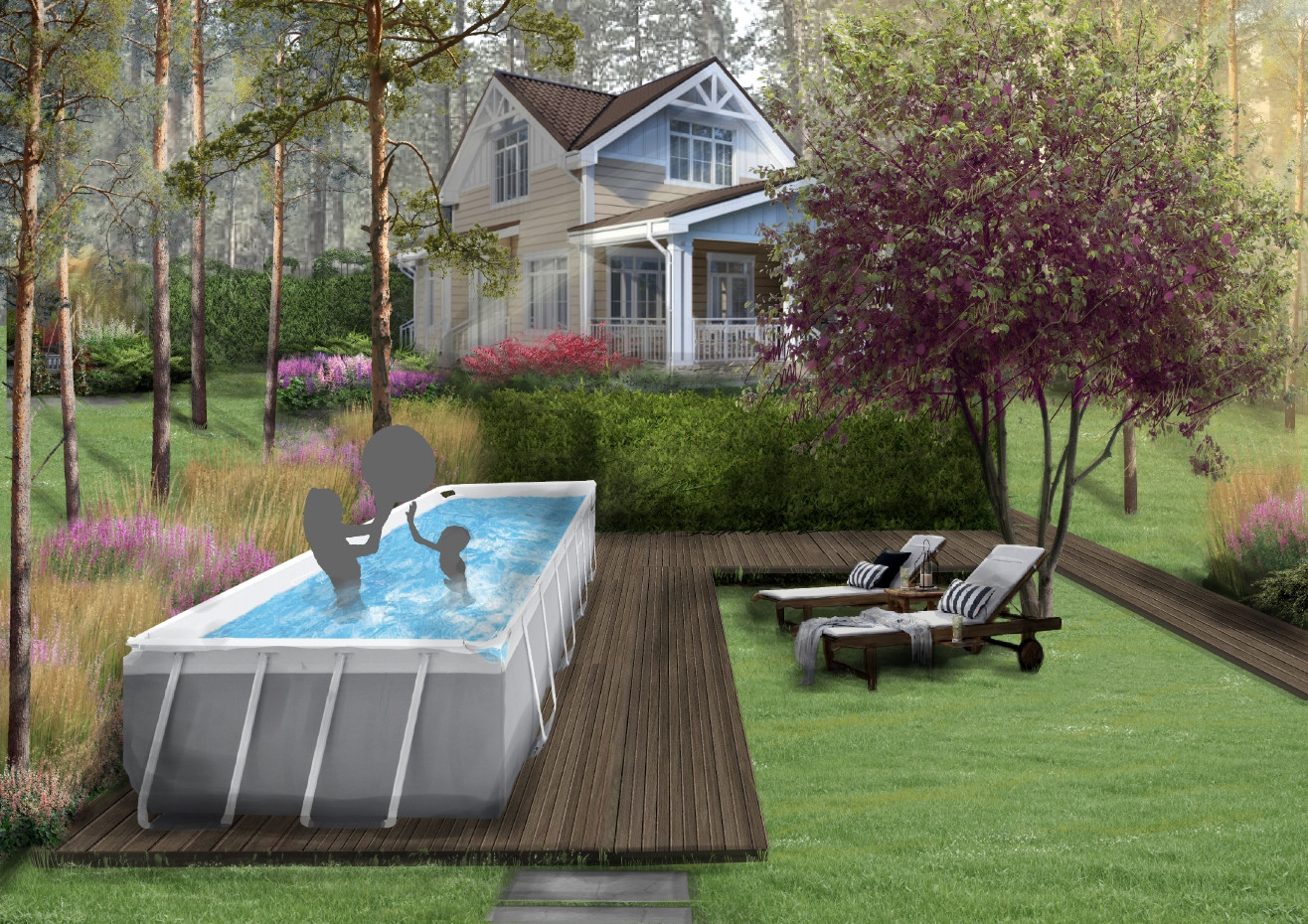 Обложка проекта: Цветочный Кантри 30 соток