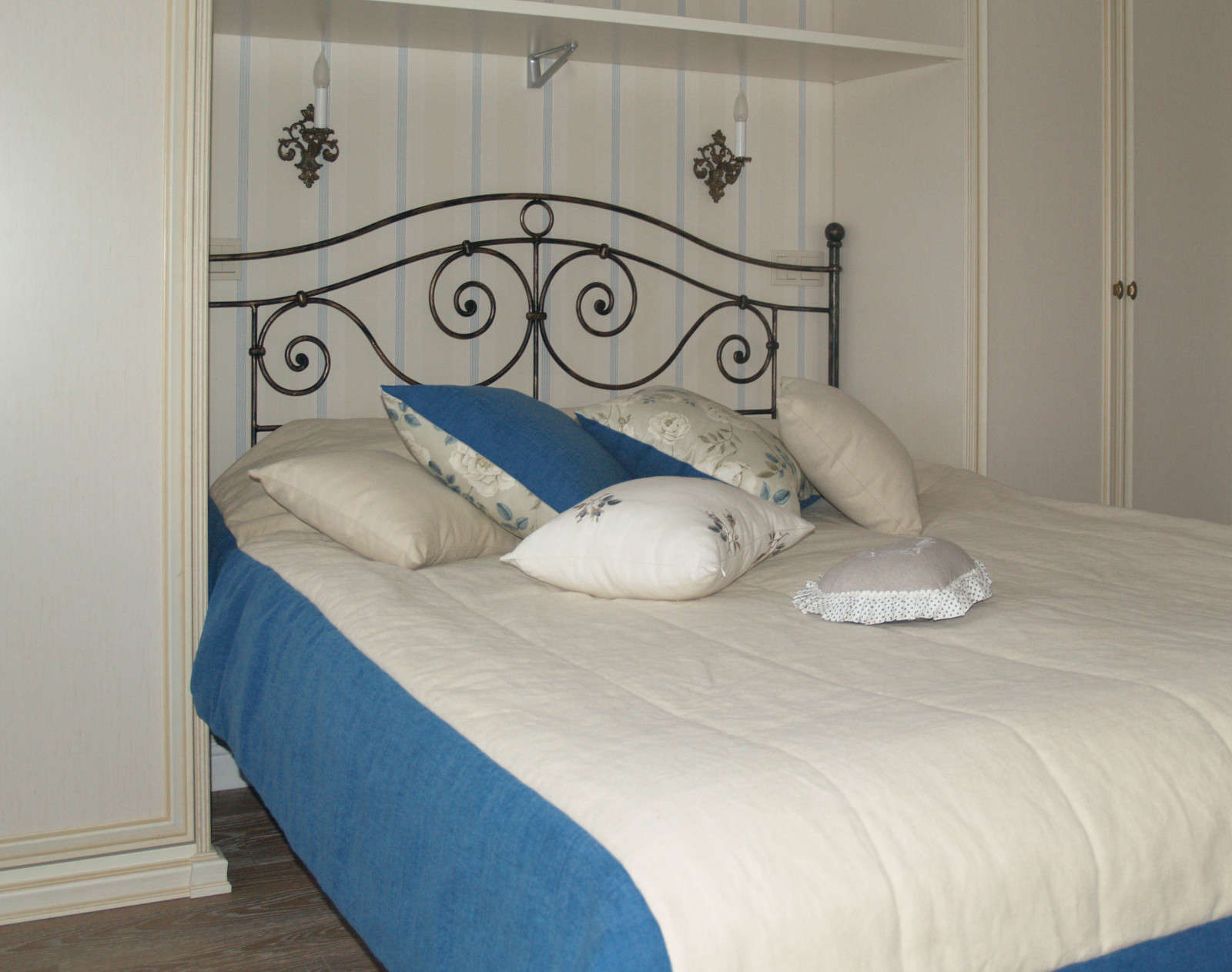 Обложка проекта: Квартира с видом на Москва-реку в стилистике Прованс, 50 кв.м.